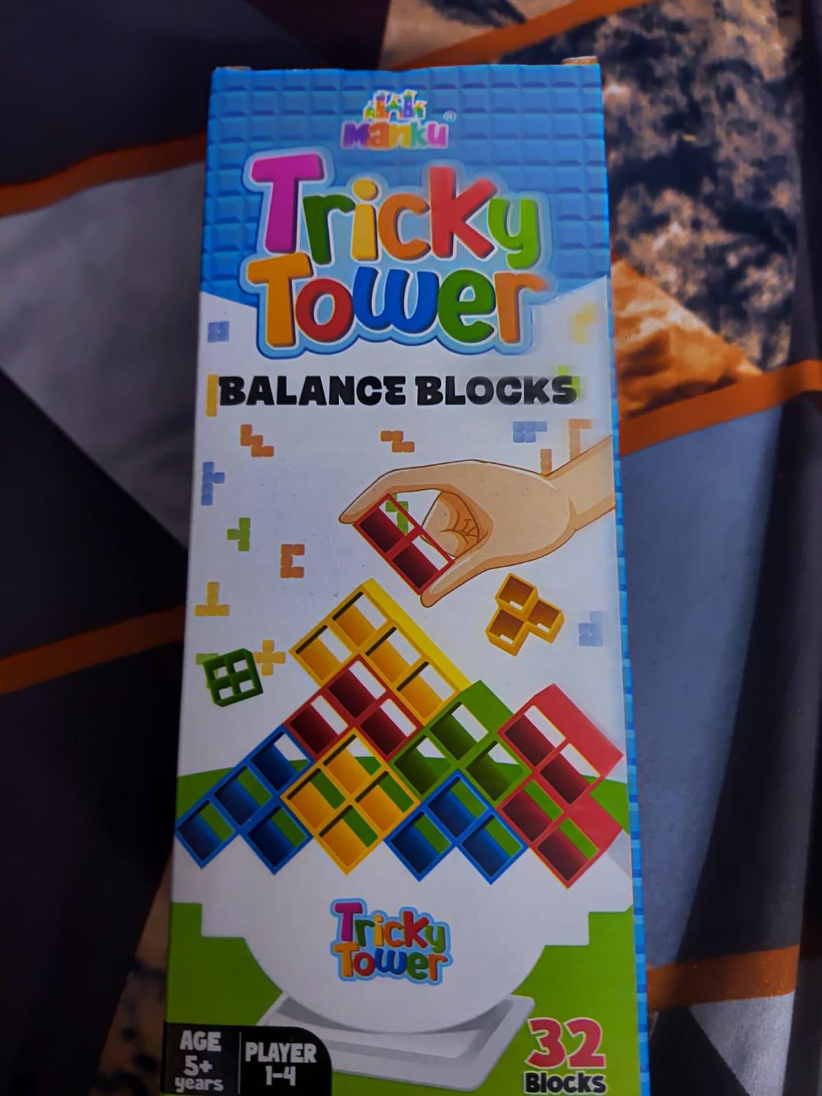 Tricky Tower Balance Blocks